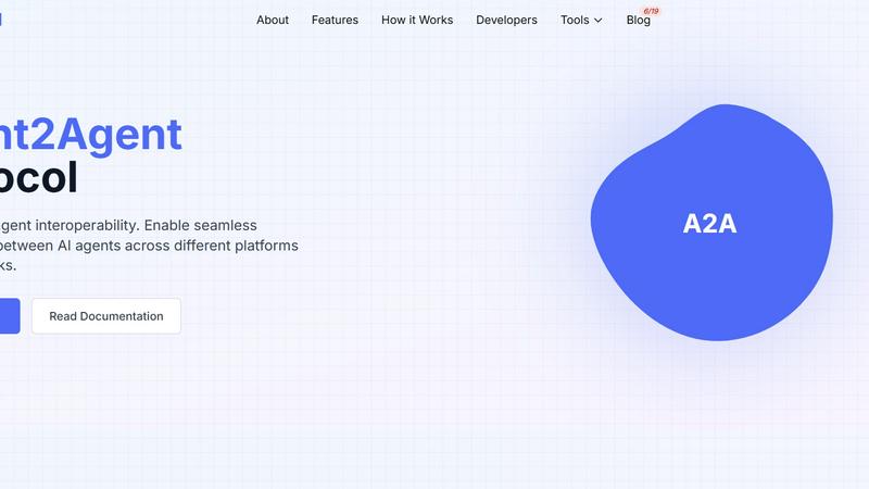 A2A Protocol application interface and features