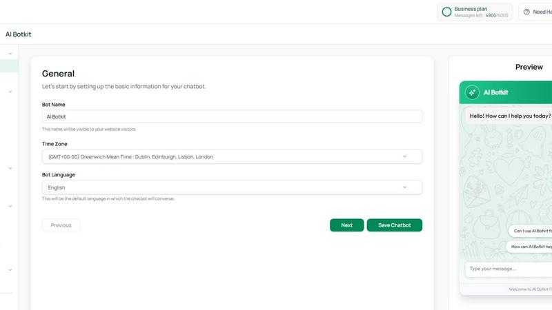 AI Botkit screenshot