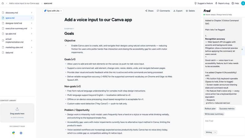hiFred - product for Productivity & Management
