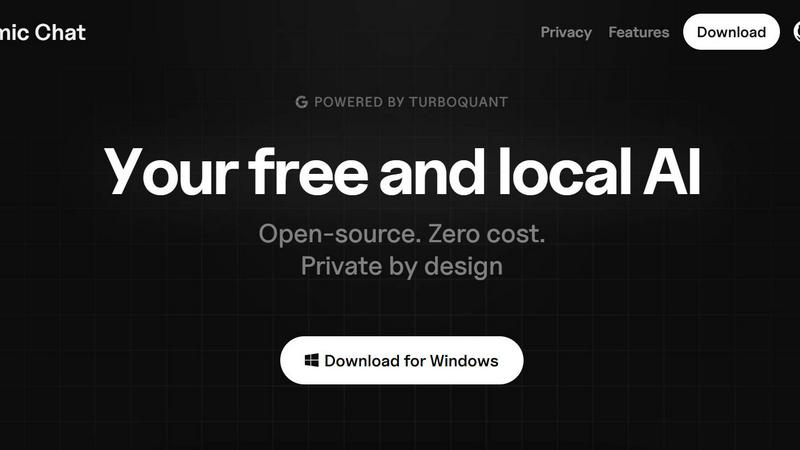 Atomic Chat application interface and features
