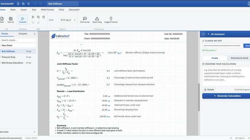 Calculeaf - product for Analytics & Data