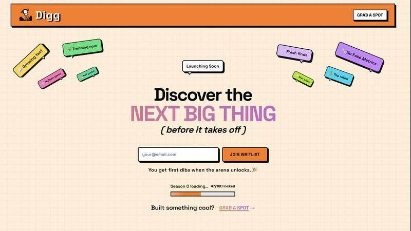 Digg - product for productivity