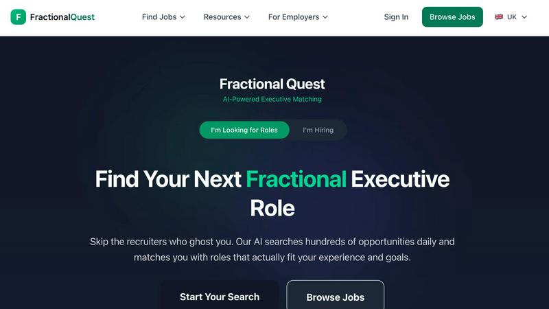 Fractional Quest application interface and features
