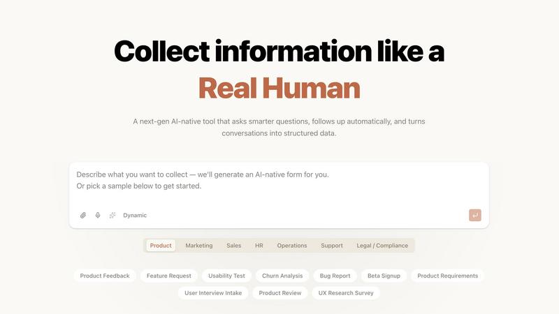 Dashform - product for productivity