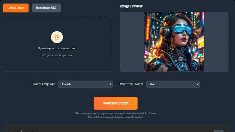 Image to Prompt - product for AI Assistants