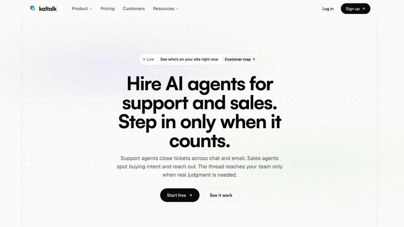 KalTalk application interface and features