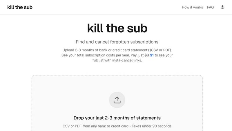 kill the sub application interface and features