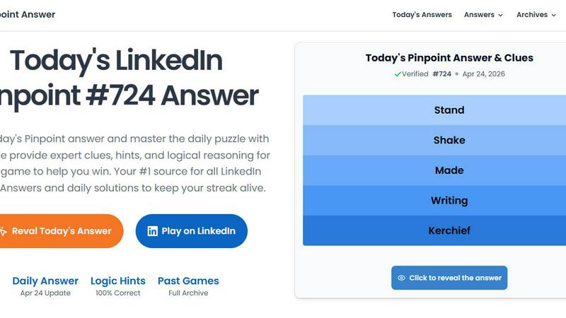 Linkedin Pinpoint Answer - product for Productivity & Management