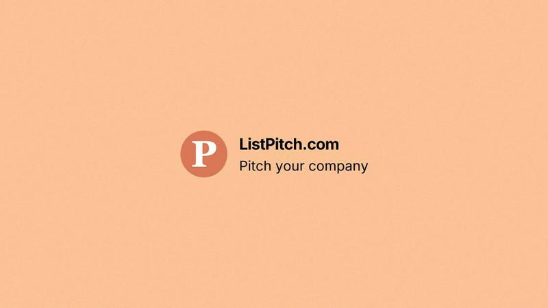 ListPitch application interface and features