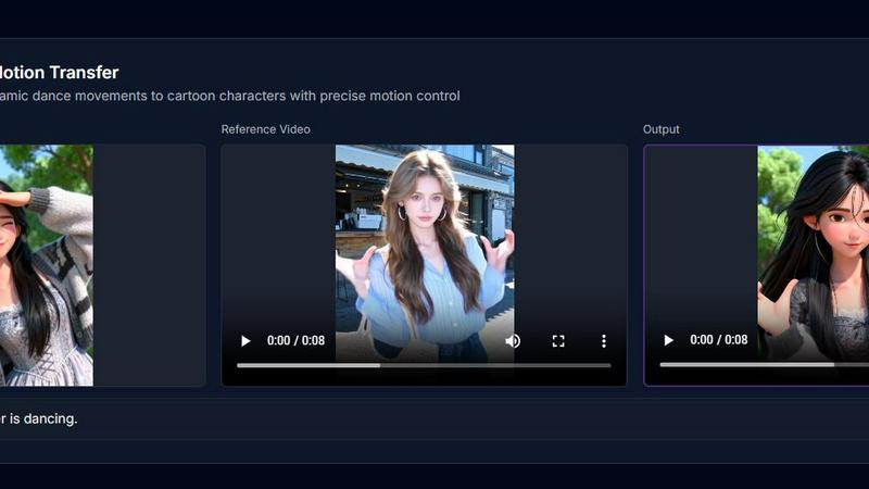 Kling Motion Control 3.0 application interface and features