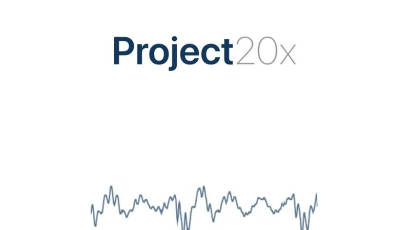 Project20x application interface and features