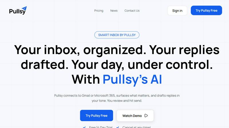 Pullsy - product for productivity