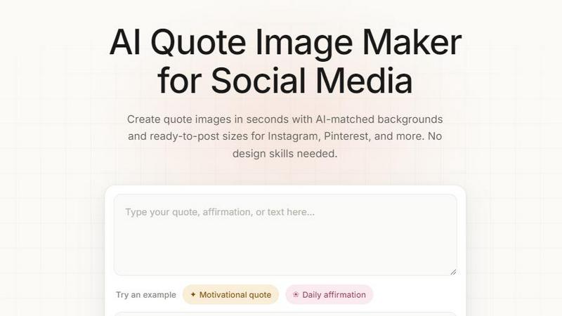 Quote Image Maker