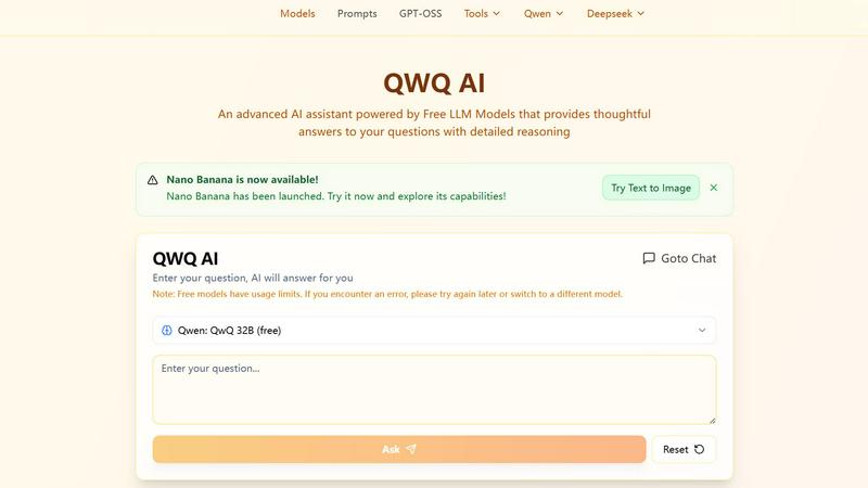 QWQ AI - product for productivity