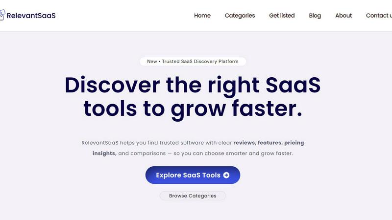 Relevant SaaS - product for Directories