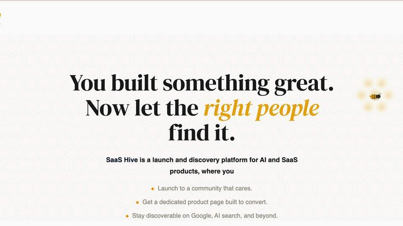 SaaS Hive screenshot