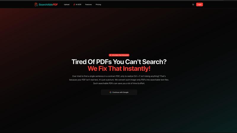 SearchAblePDF.org - product for productivity