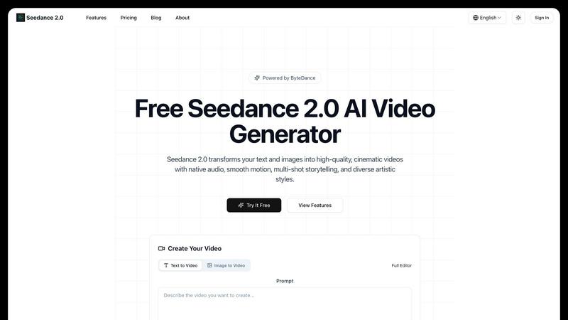 Seedance Studio screenshot