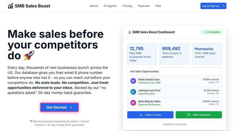 SMB Sales Boost screenshot