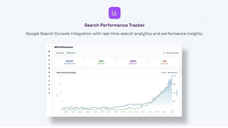 VibeMarketing application interface and features