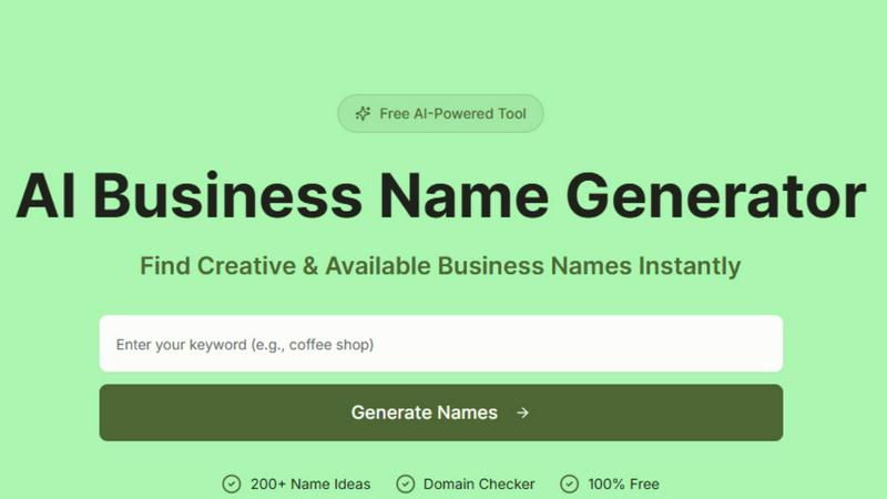 AI Business Name Generator