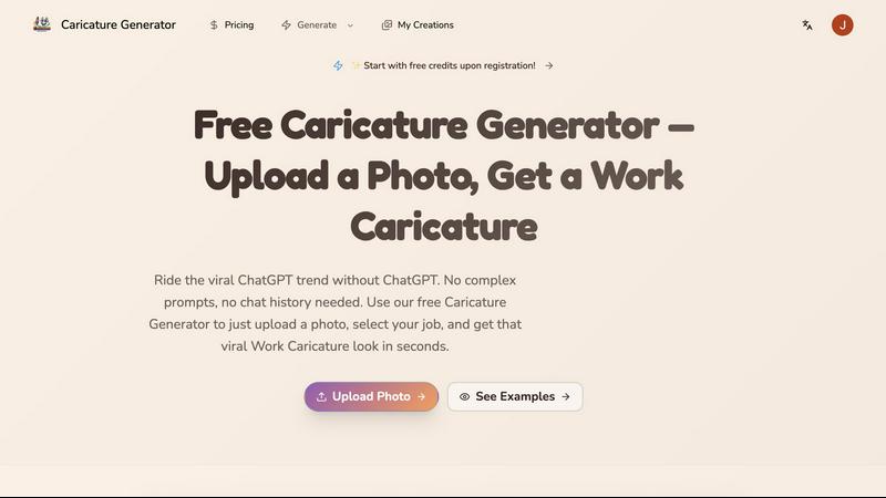 Caricature Generator - product for productivity