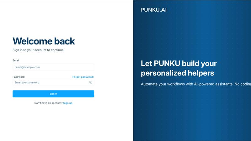 PUNKU.AI - product for productivity
