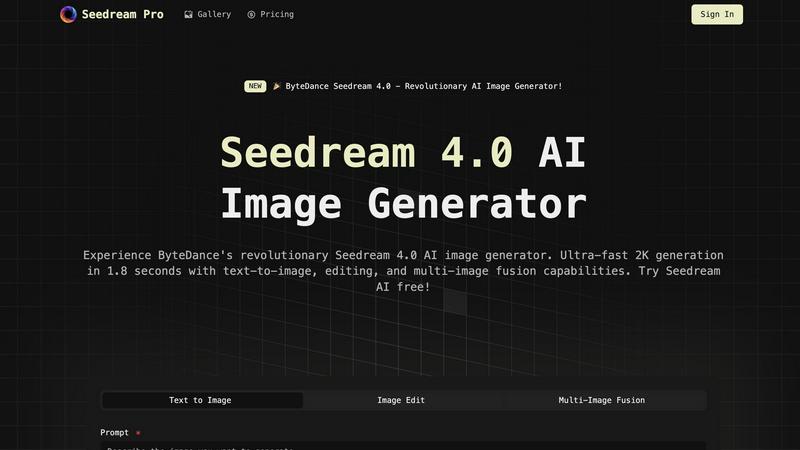 Seedream Pro - product for productivity