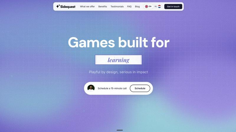 Sidequest - product for Education & Learning